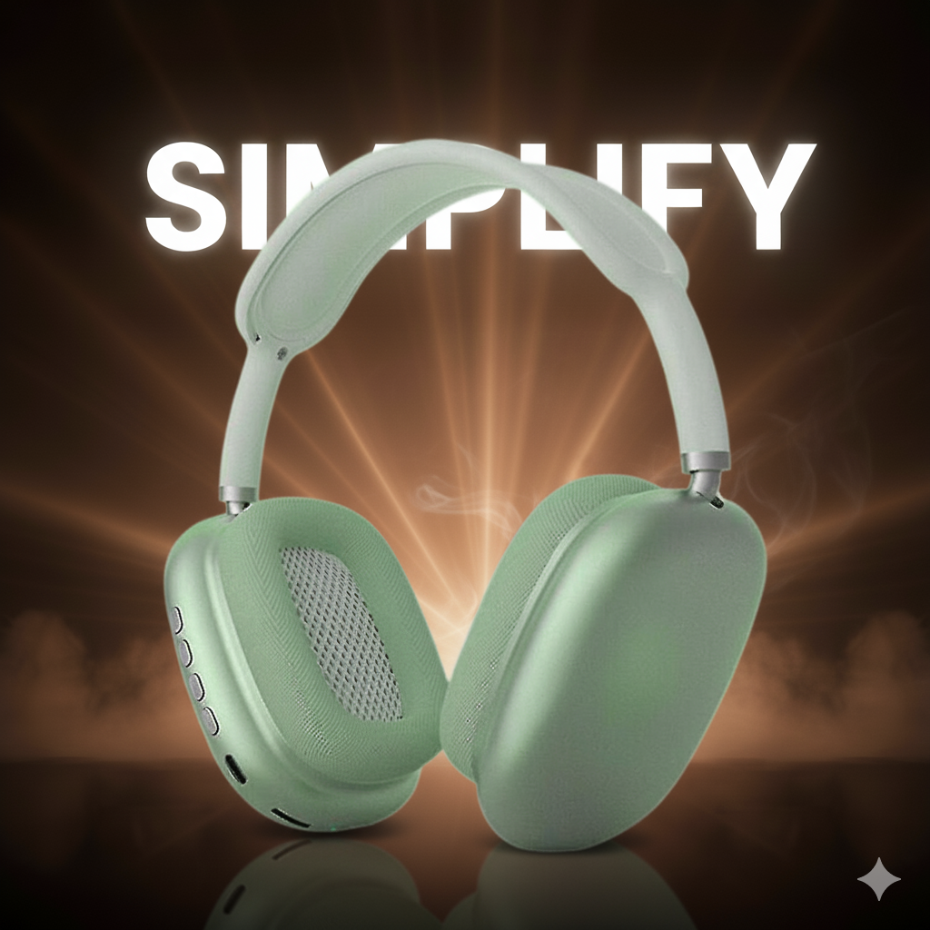 Simplify - Auriculares PRO Max verde ®