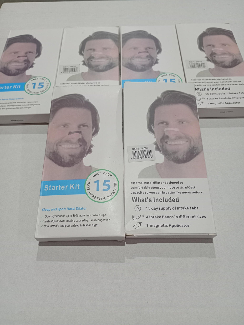 Dilatador nasal magnetico 30pcs