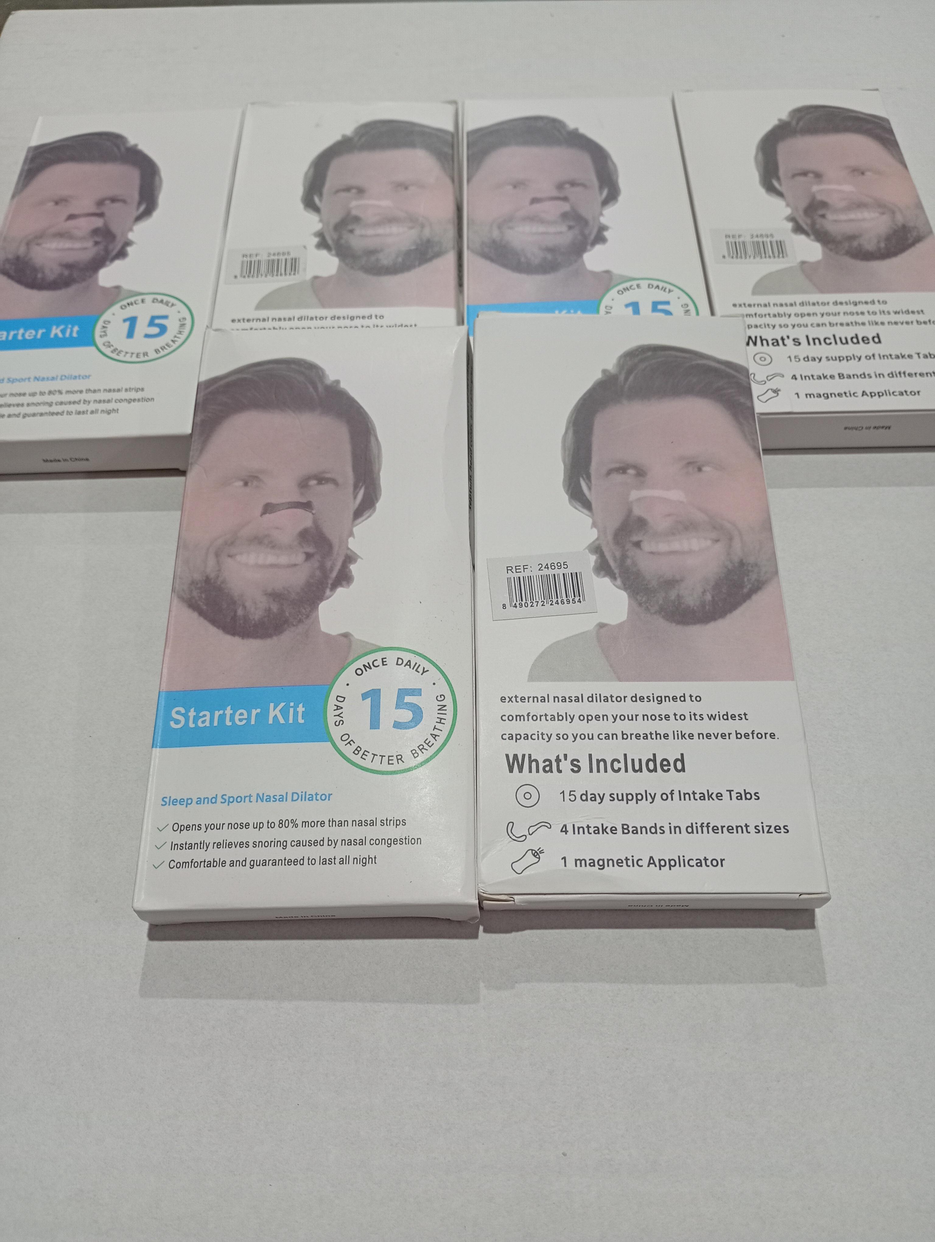 Dilatador nasal magnetico 30pcs