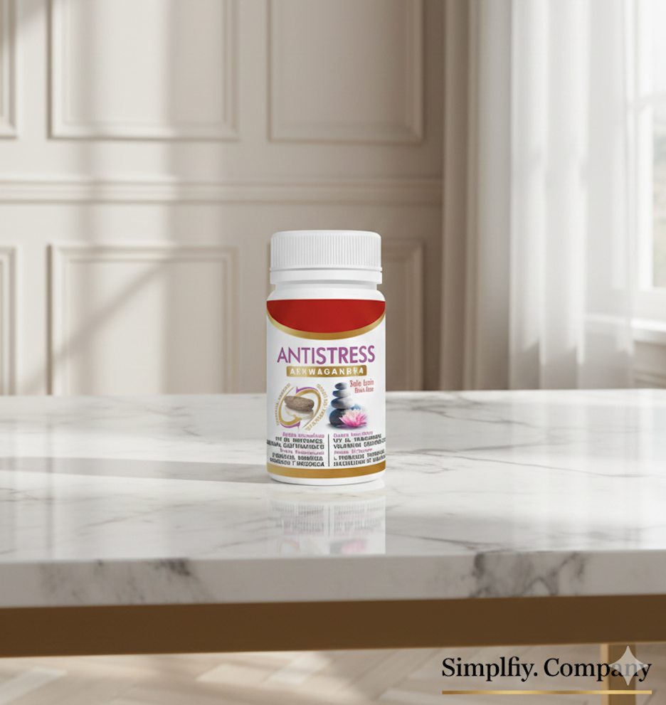 Simplify - Antiestrés Doble Acción 30 Comprimidos – Relajación y Energía Positiva ®