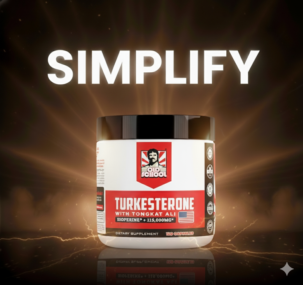 Simplify - Suplemento TURKESTERONE 60 Cápsulas - aumento de masa muscular y recuperacion ®