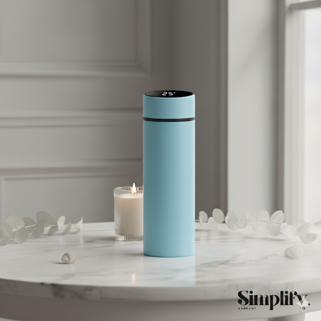 Simplify - Termo frio y calor con pantalla celeste ®
