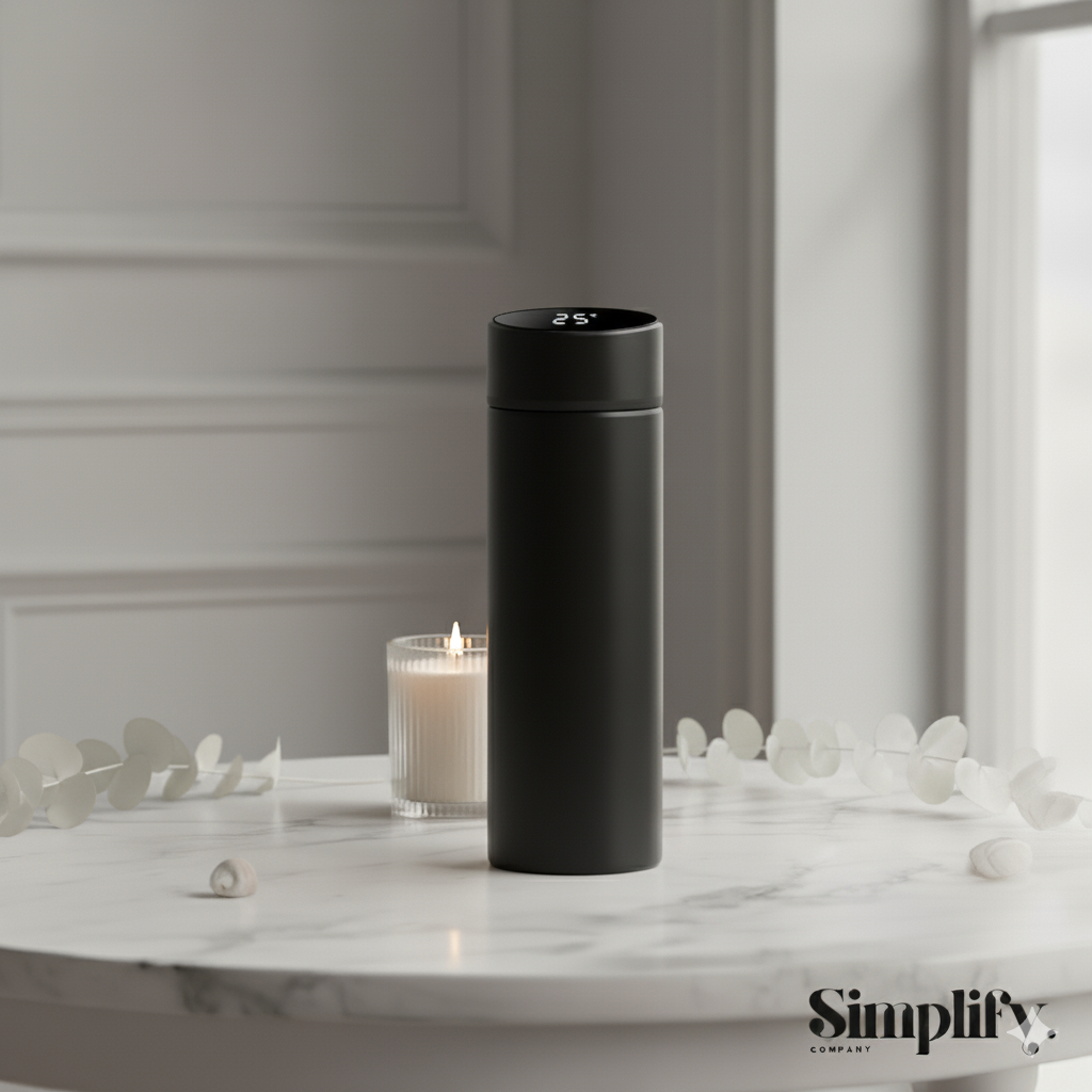 Simplify - Termo frio y calor con pantalla negro ®