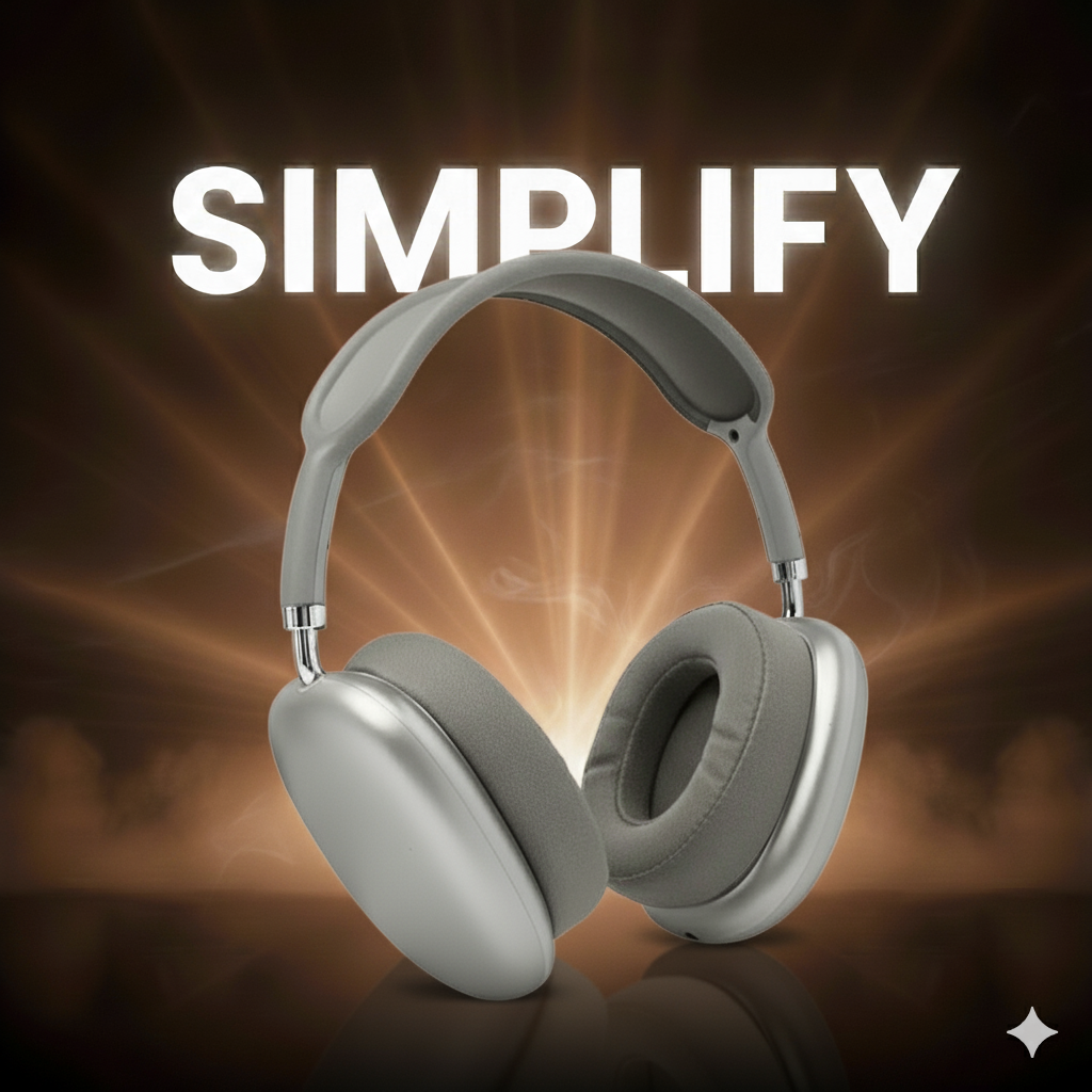 Simplify - Auriculares PRO Max gris ®