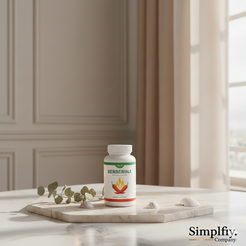 Simplify - Berberina 30 Cápsulas -  Regulador de Glucosa, Colesterol y Peso ®