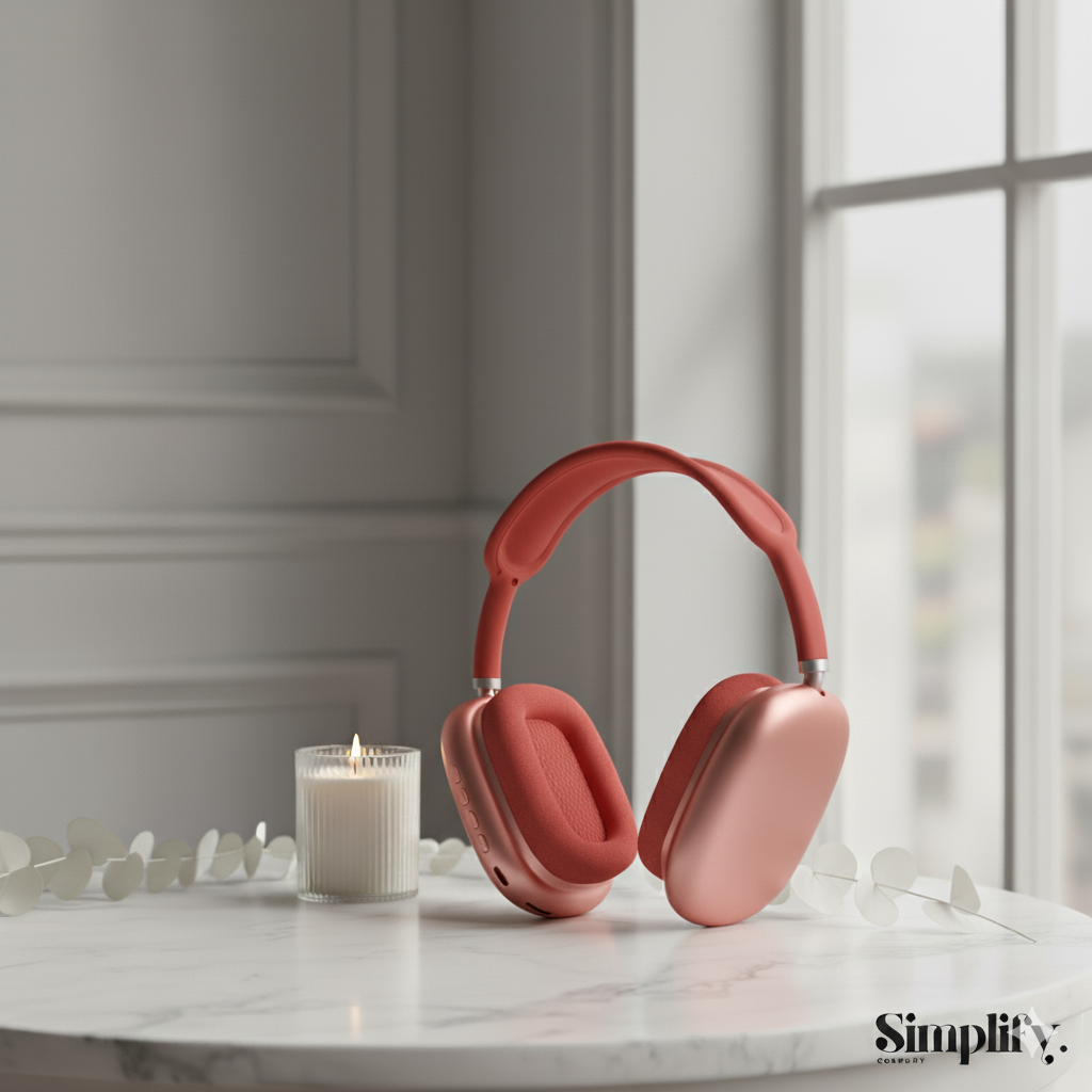 Simplify - Auriculares PRO Max rojo ®