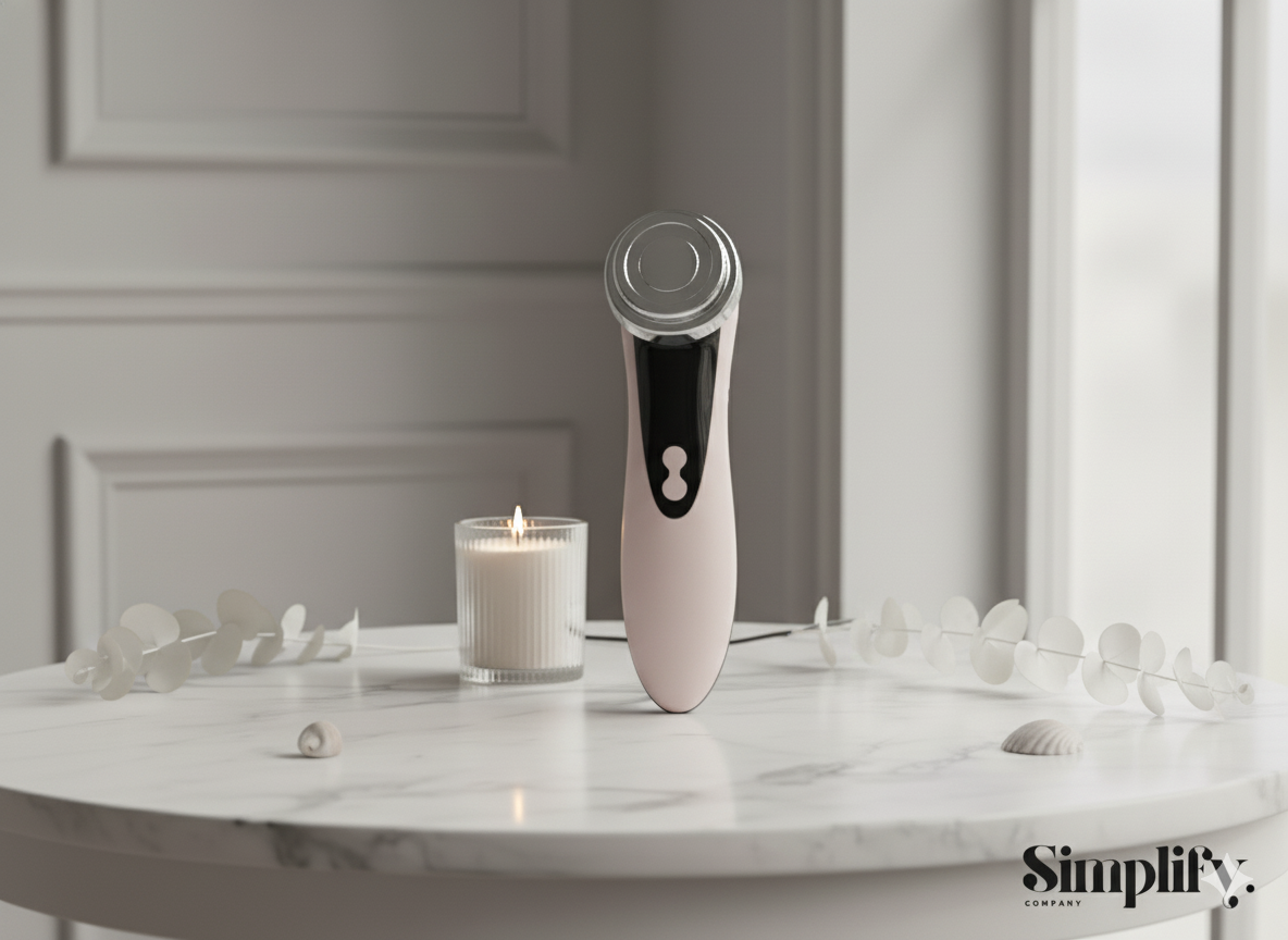 Simplify - Masajeador Facial con frío y calor Antiarrugas ®