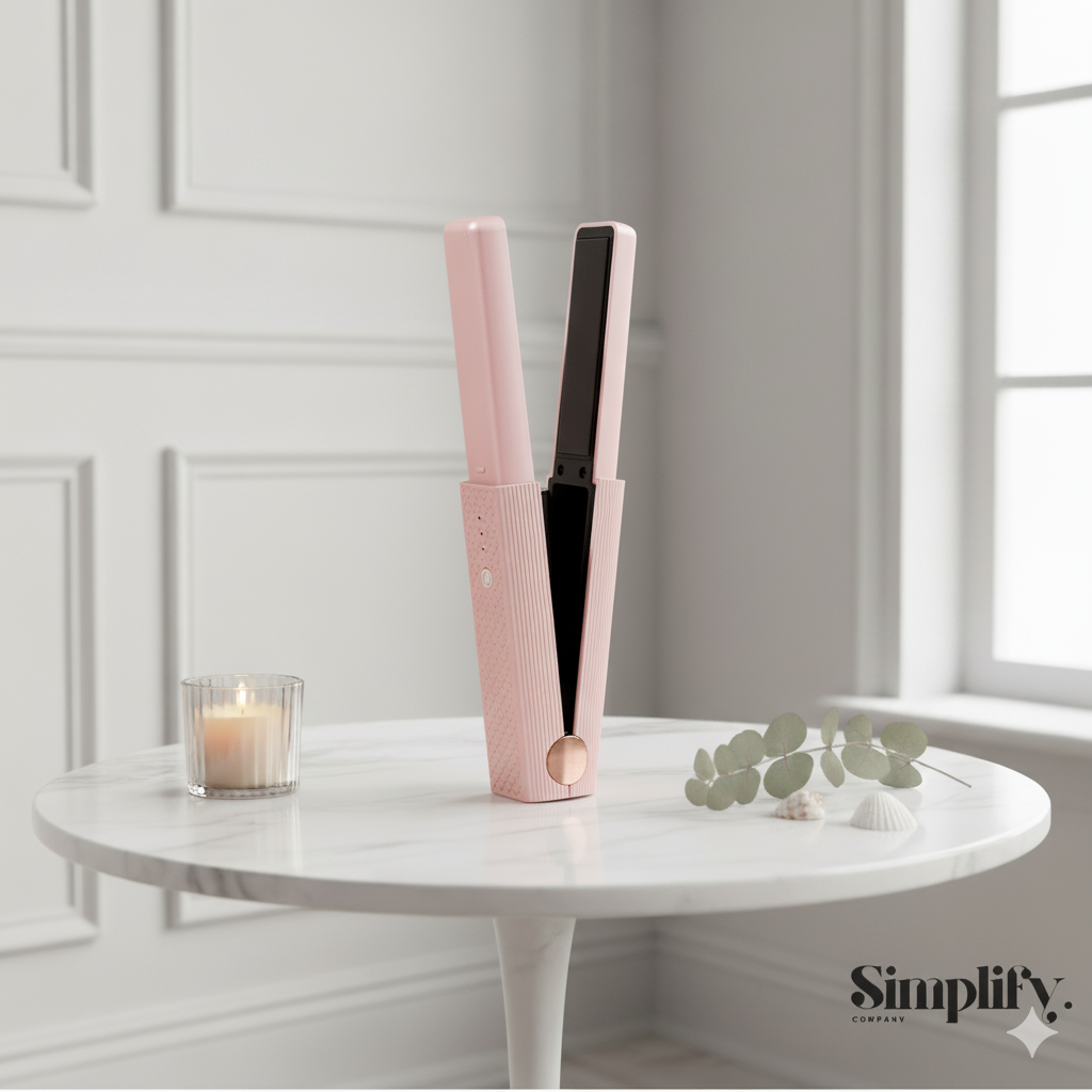Simplify - Mini Plancha 2 en 1 Alisador y Rizador ®
