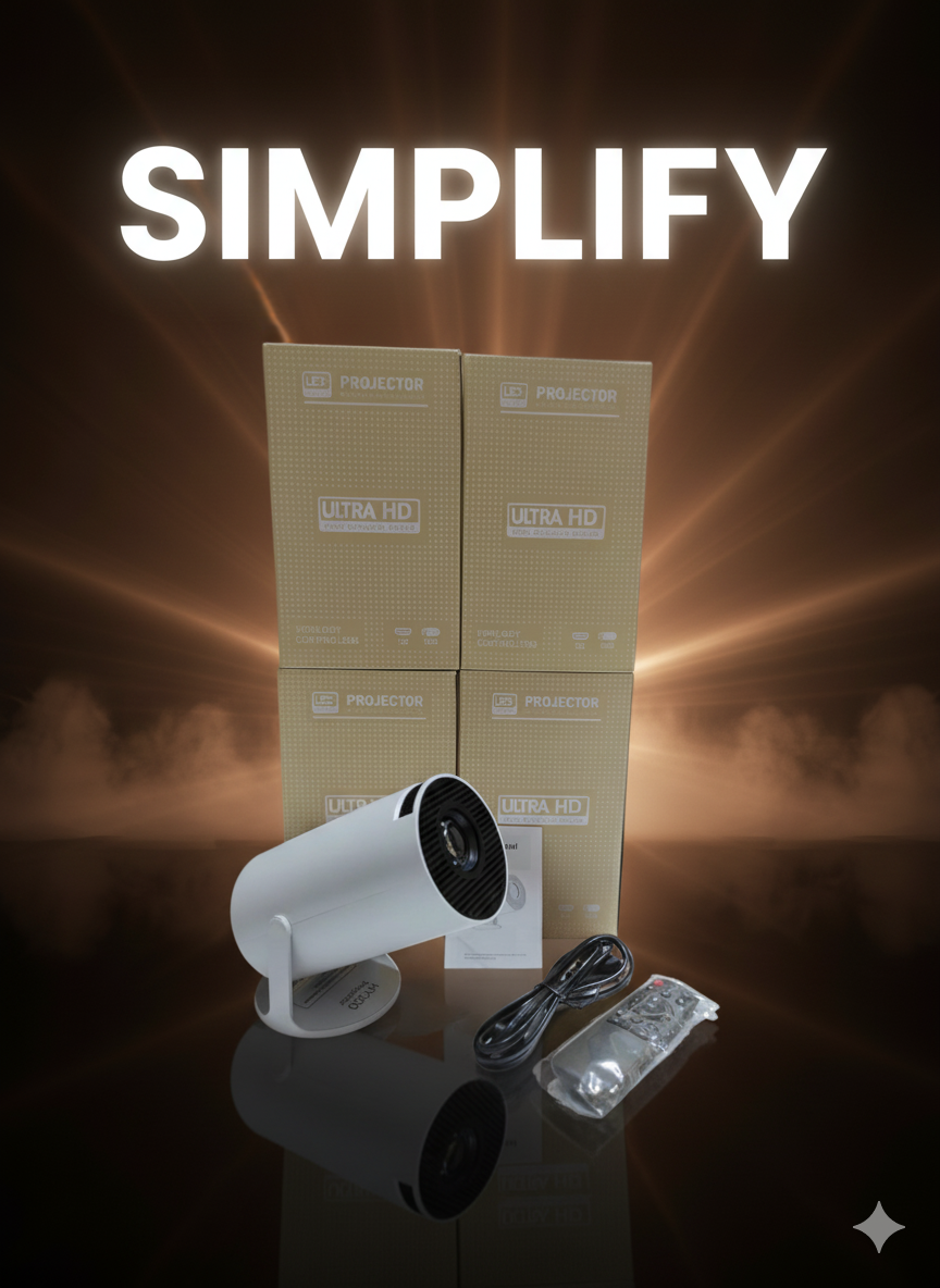 Simplify - Proyector portátil ultra HD ®