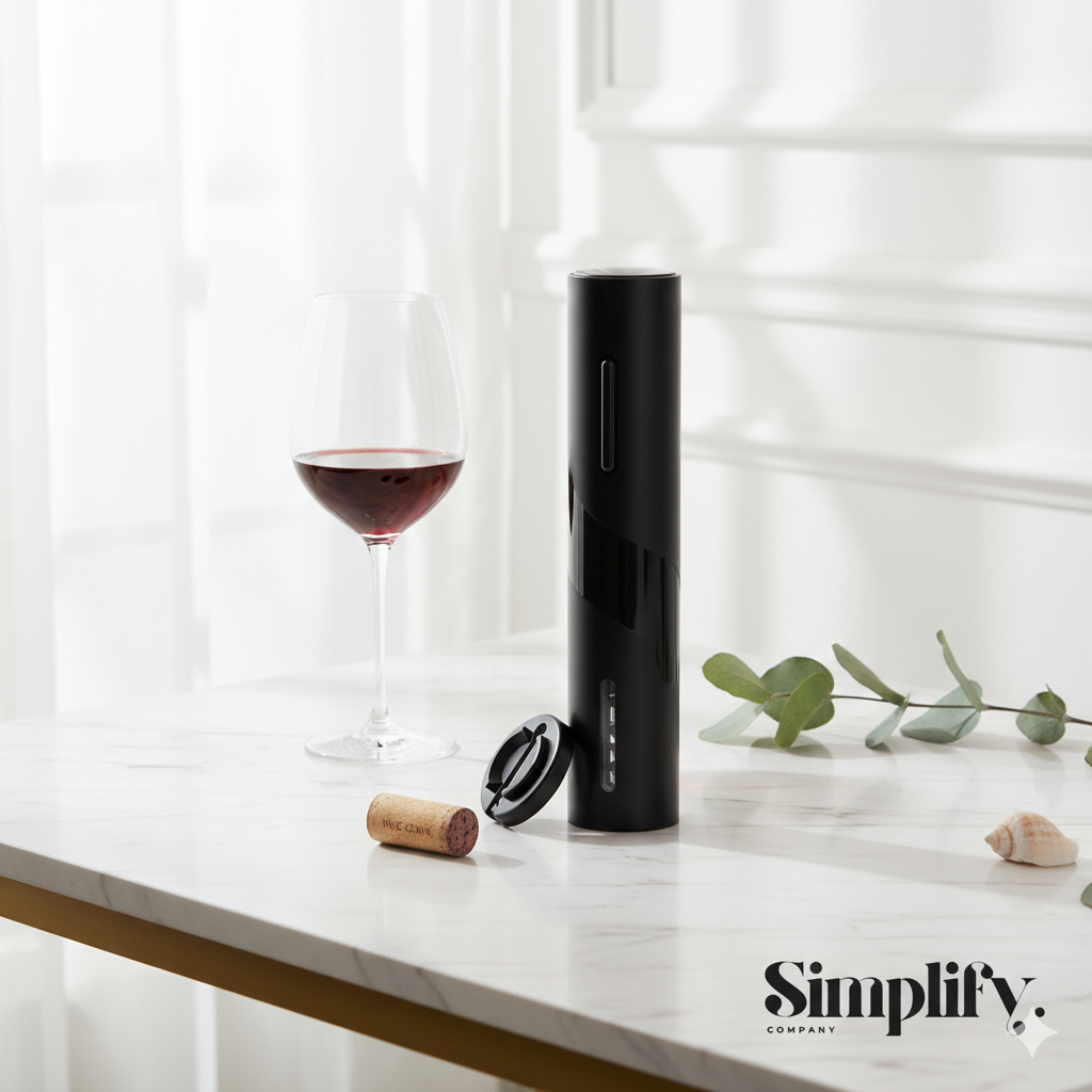 Simplify - Sacacorchos eléctrico + abridor de vino ®