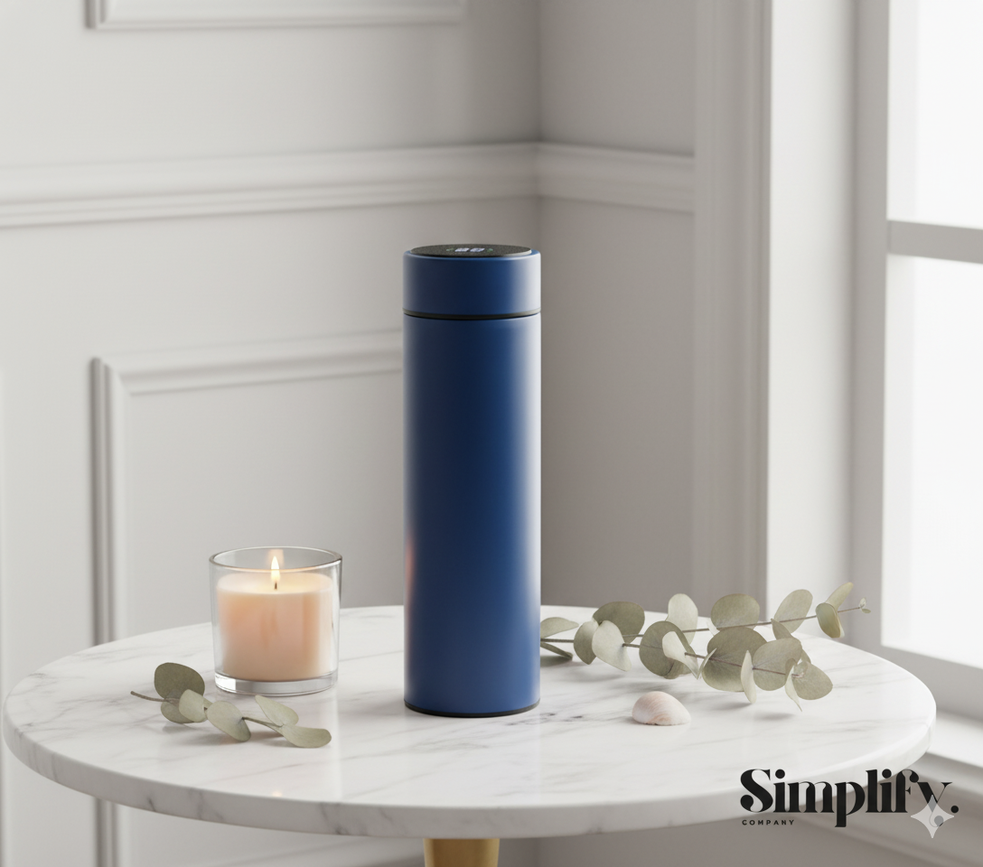Simplify - Termo frio y calor con pantalla azul ®