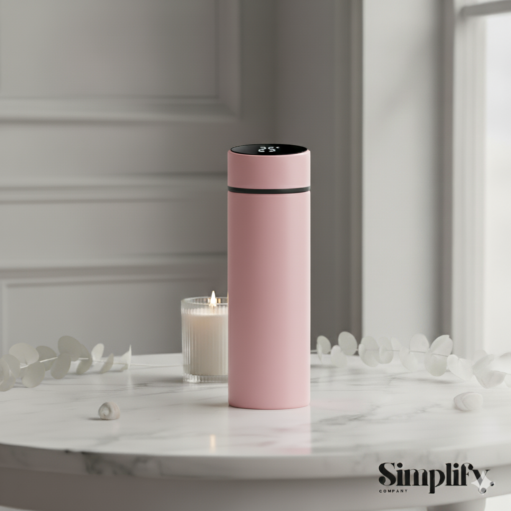 Simplify - Termo frio y calor con pantalla rosa ®